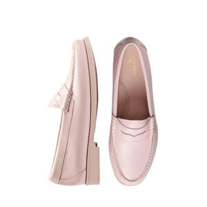 G.H. Bass Whitney Easy Weejuns Leather Penny Loafers Shoes Light Pink Women's 10
